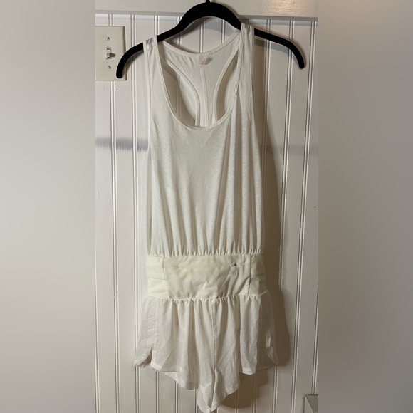 Free People Movement Light As Air Runsie in White Size XS - Picture 2 of 12
